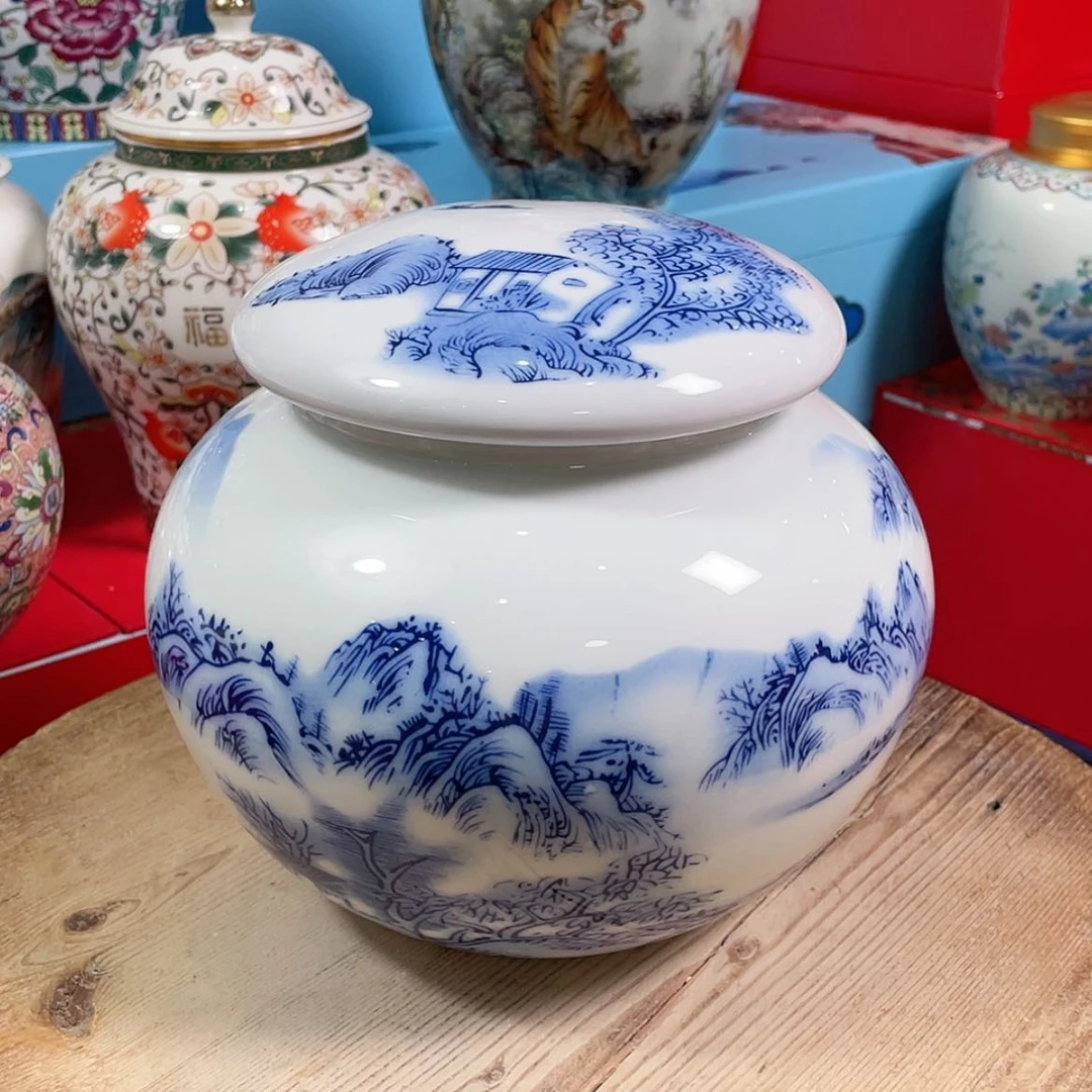 【闪购商品】罐陶瓷茶叶罐密封罐