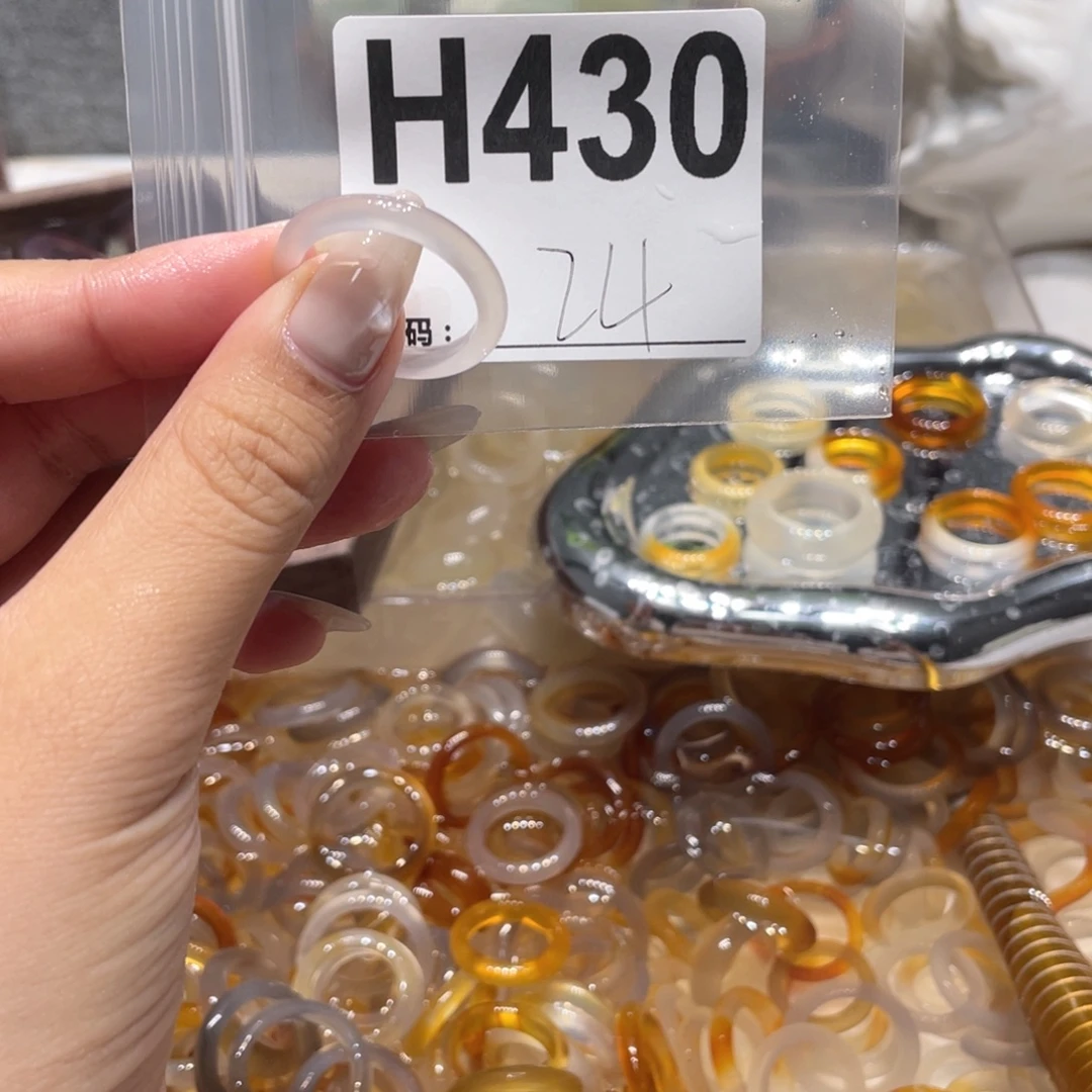 玛瑙/玉髓未镶嵌戒指430