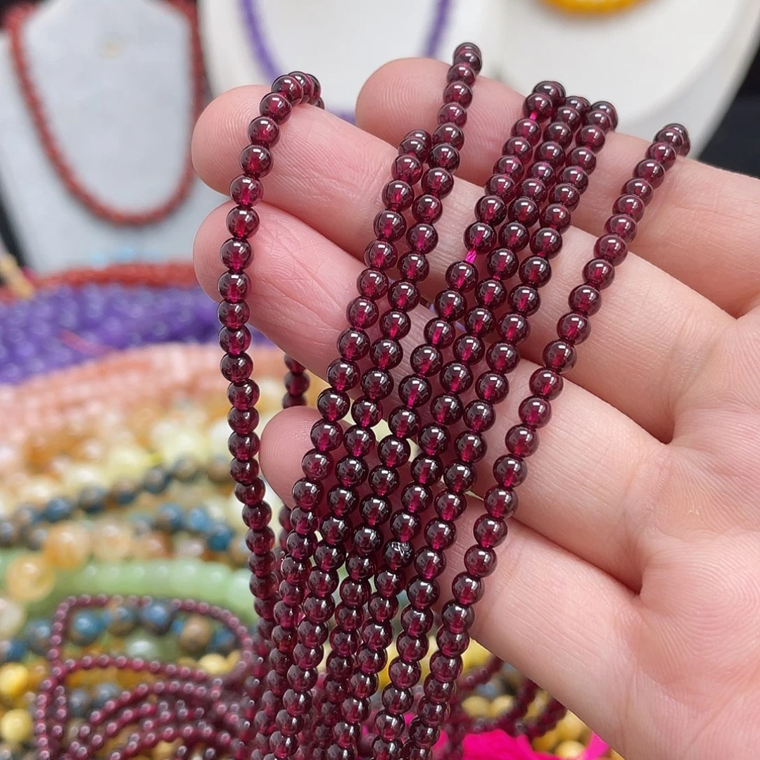 玛瑙/玉髓未镶嵌半成品3m石榴石