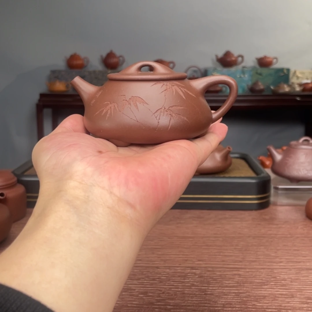 广***龙茶壶紫砂宜兴紫砂壶半手工