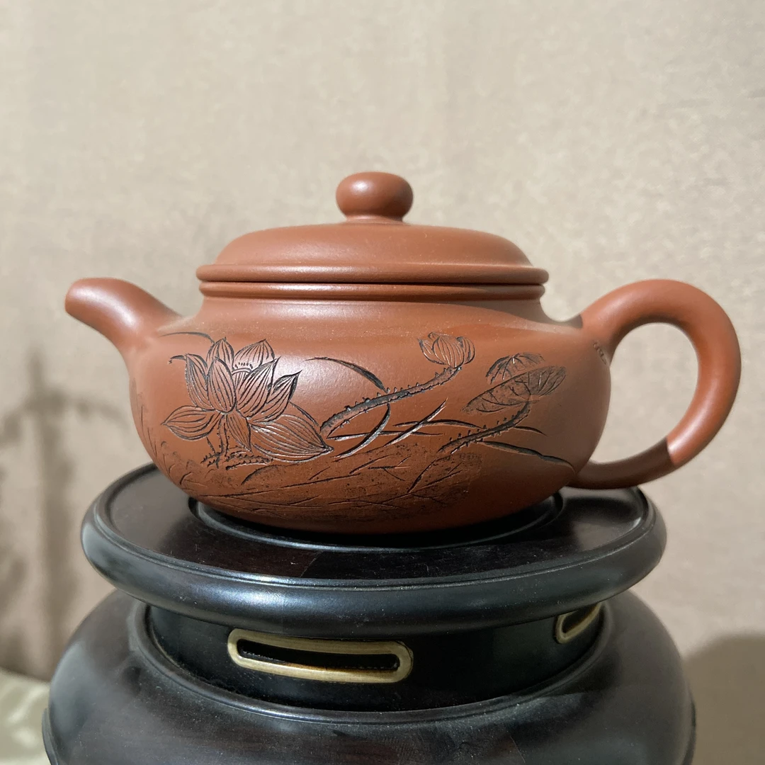 宜兴手工紫砂陶 茶壶GS3437-1