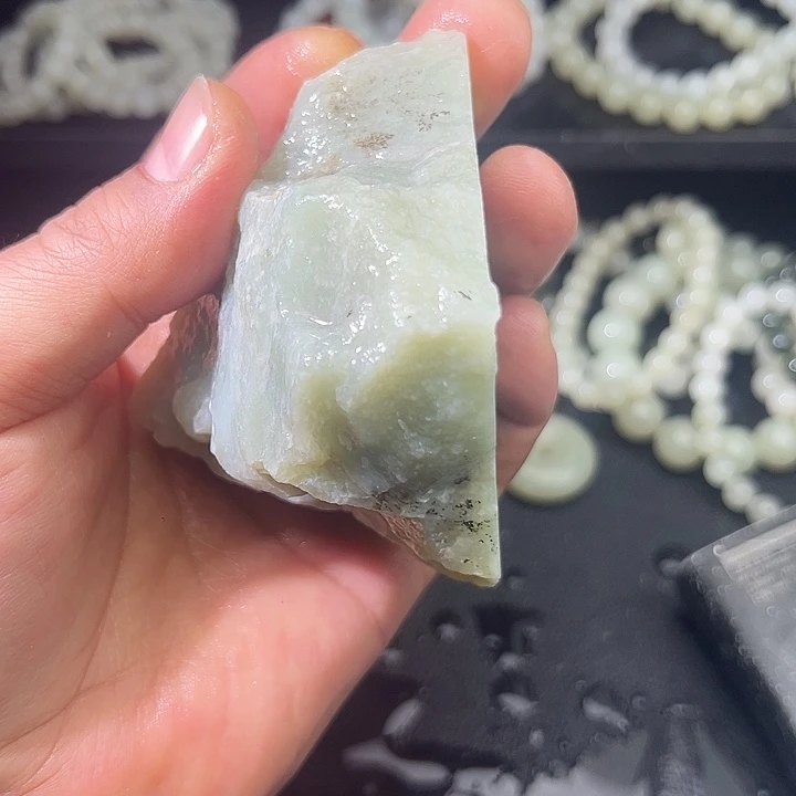 和田玉（糖玉）未镶嵌车挂