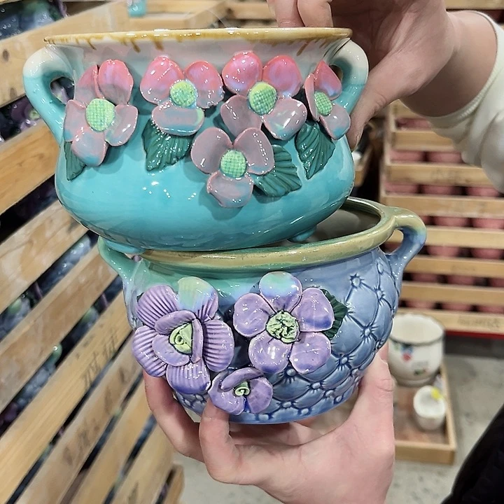 陶瓷陶瓷多肉植物花盆