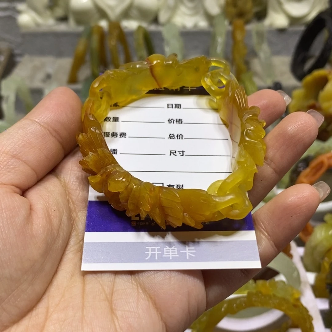 【闪购商品】未镶嵌岫玉手链渺***一