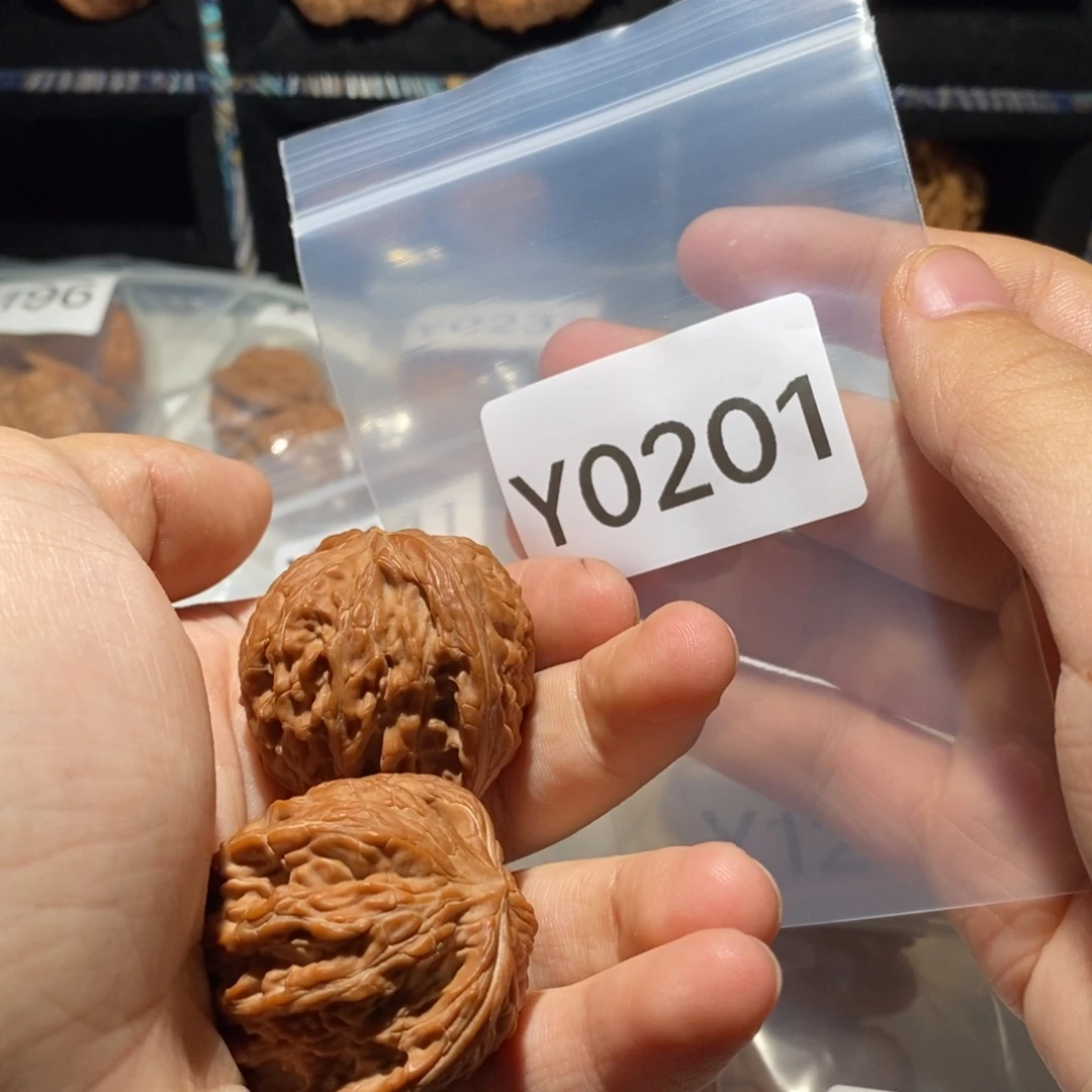 文玩核桃吊坠42全品房山山地磨