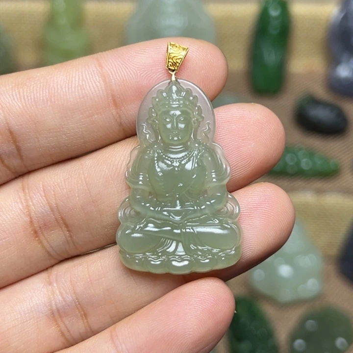 颈饰未镶嵌和田玉