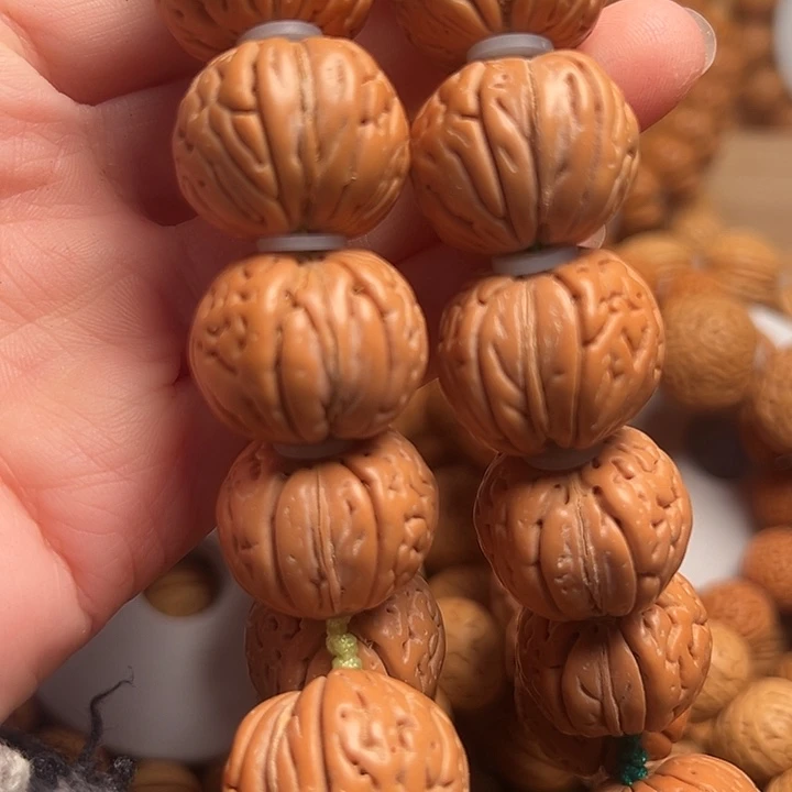 吊坠桃核桃核手持磨盘大开口22