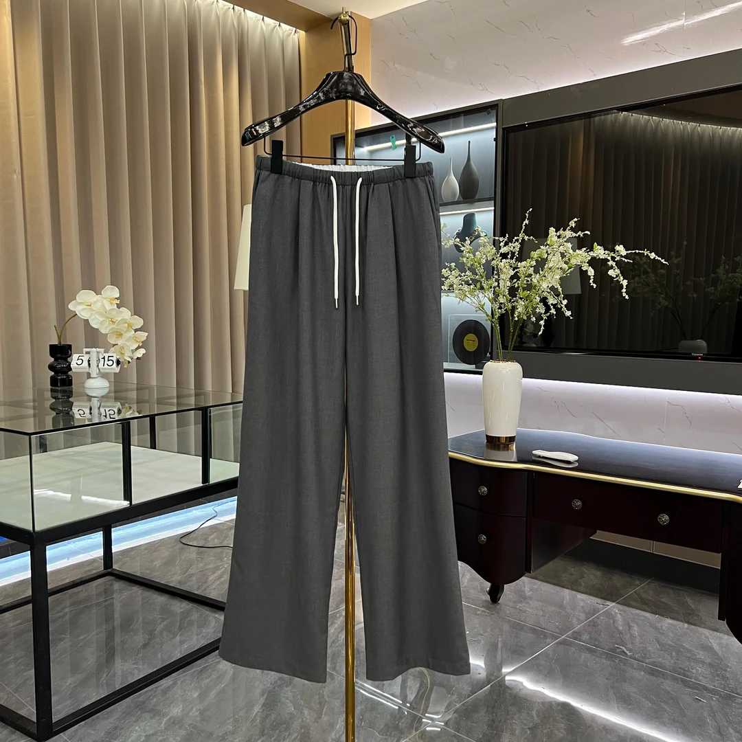 2025休闲轻薄阔腿直筒裤宽松舒适时尚百搭显瘦GK-207