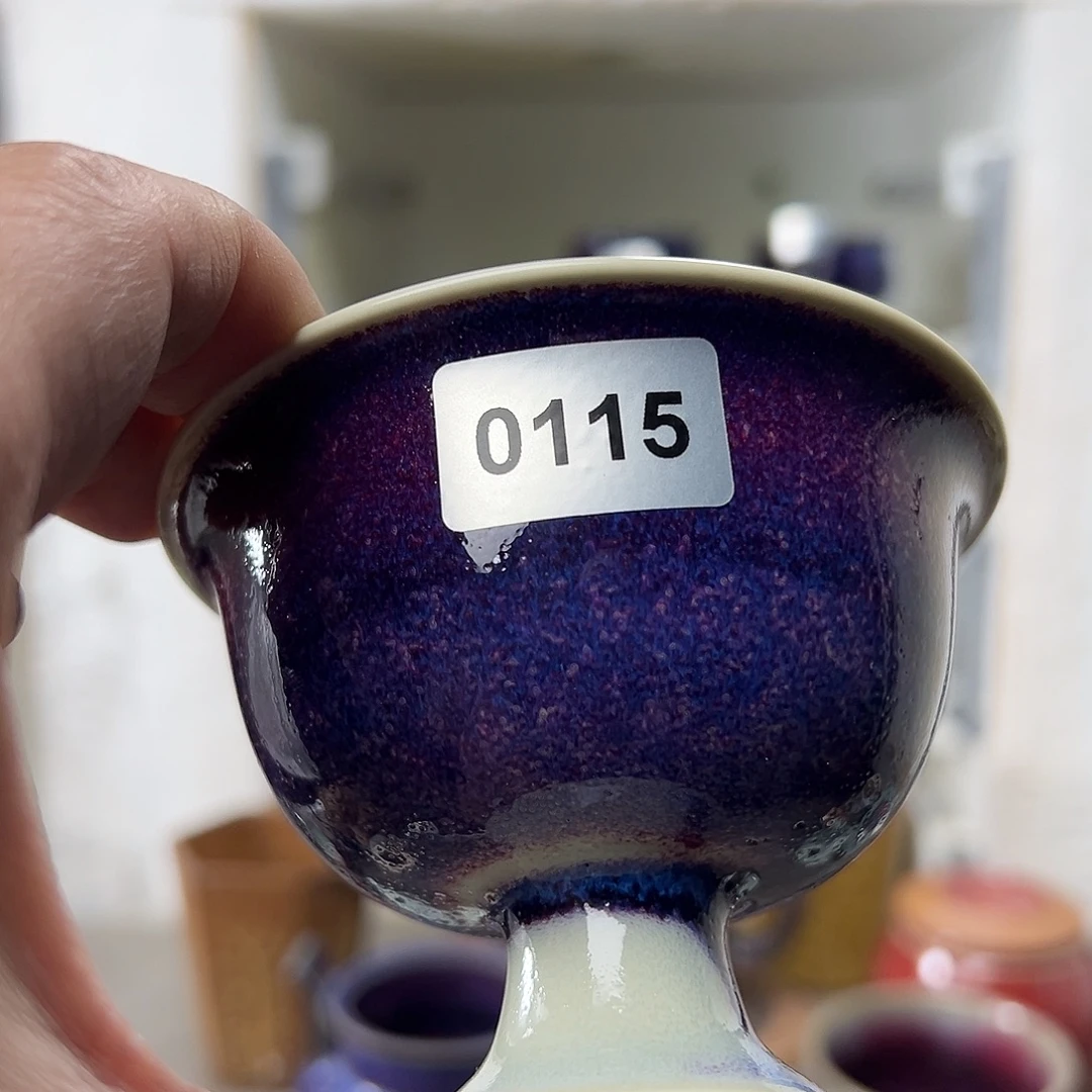 萌***姨陶摆件窑口自销原矿钧瓷