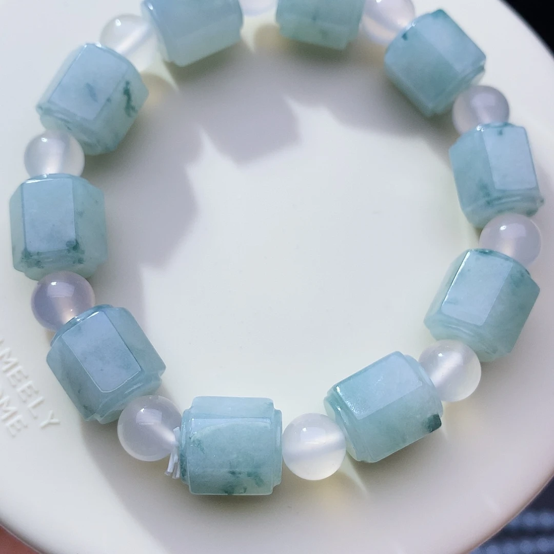 翡翠未镶嵌挂件天然缅甸翡翠Ａ货六字真言