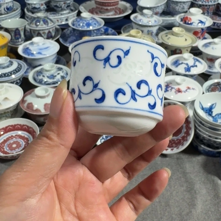 景德镇手工手绘杯