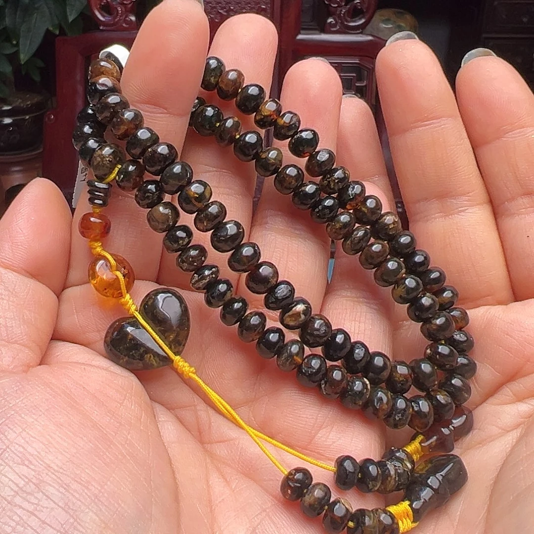 琥珀未镶嵌裸石抚顺琥珀30236