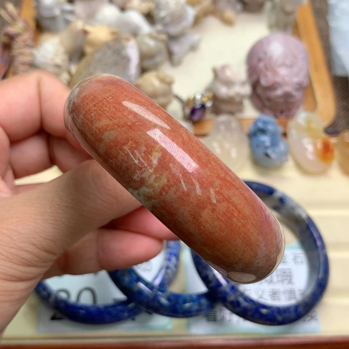 硅化珊瑚（珊瑚玉）未镶嵌颈饰冉*.