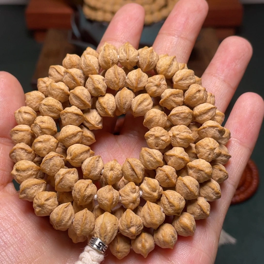 柏香籽/百香籽吊坠猫头鹰长串