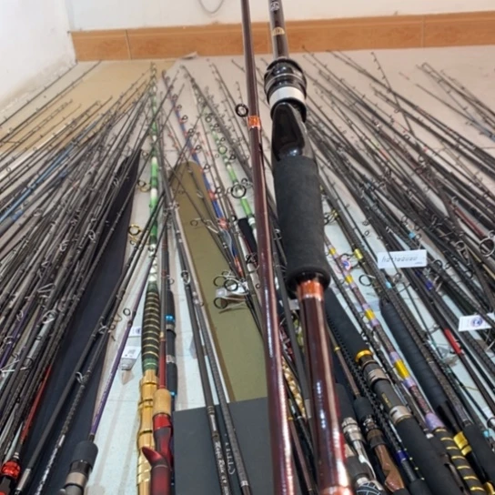 3.8m碳素2.4ml枪柄两节杆