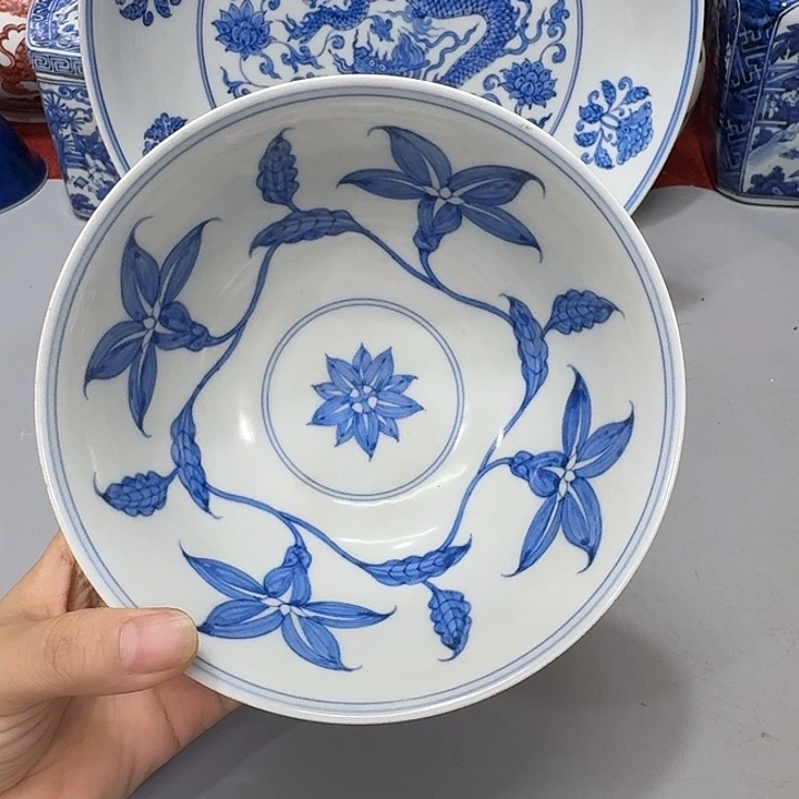 可***人摆件陶瓷制品纯手工碗