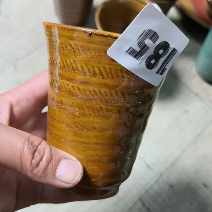 盘磁州窑五厂盘碗壶杯