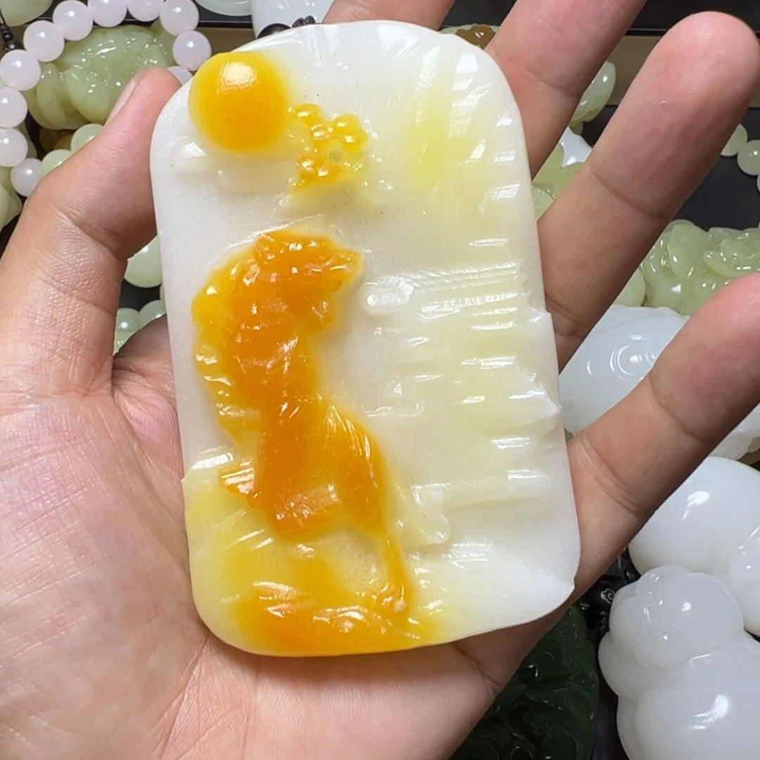 未镶嵌软玉挂件精品