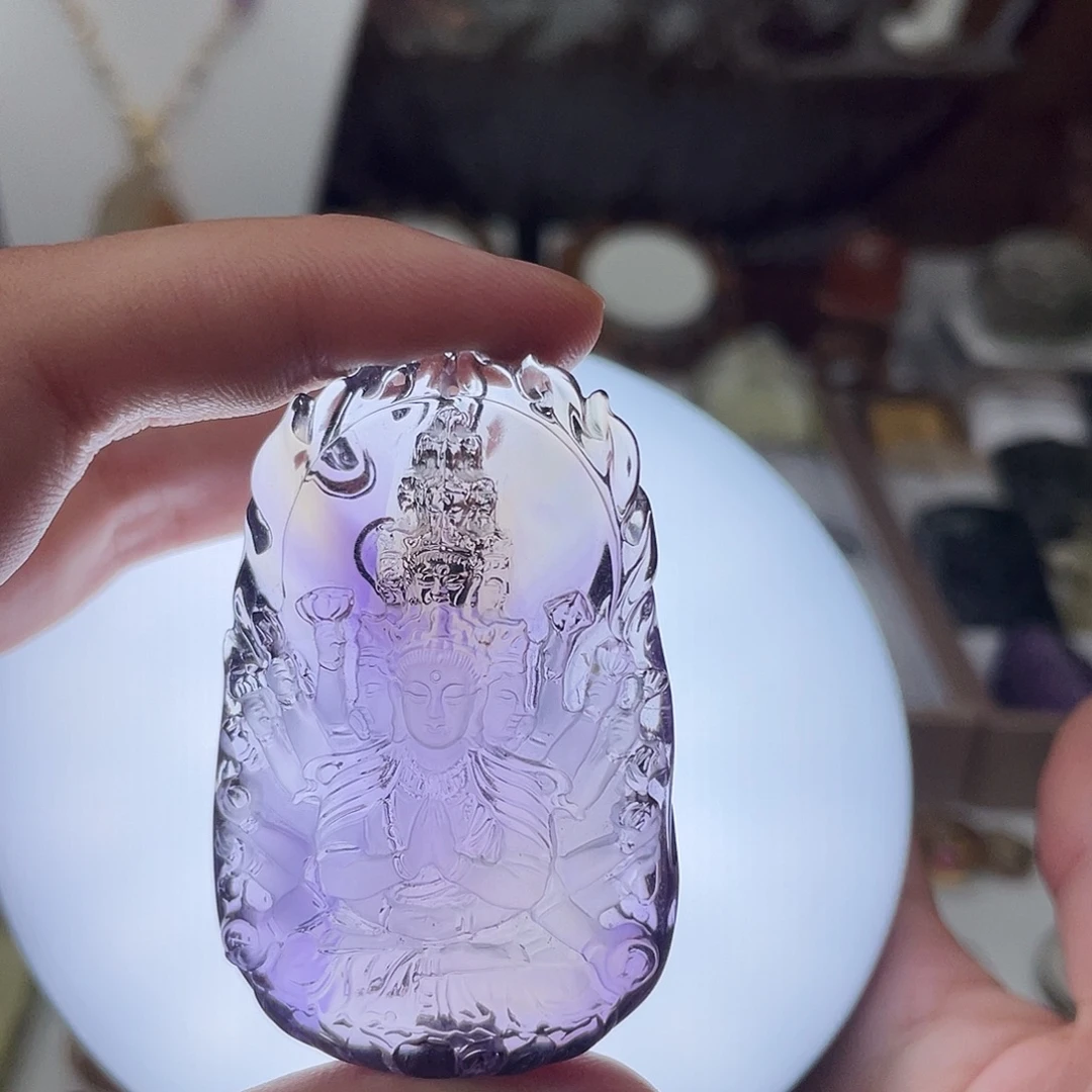 颈饰未镶嵌水晶定制