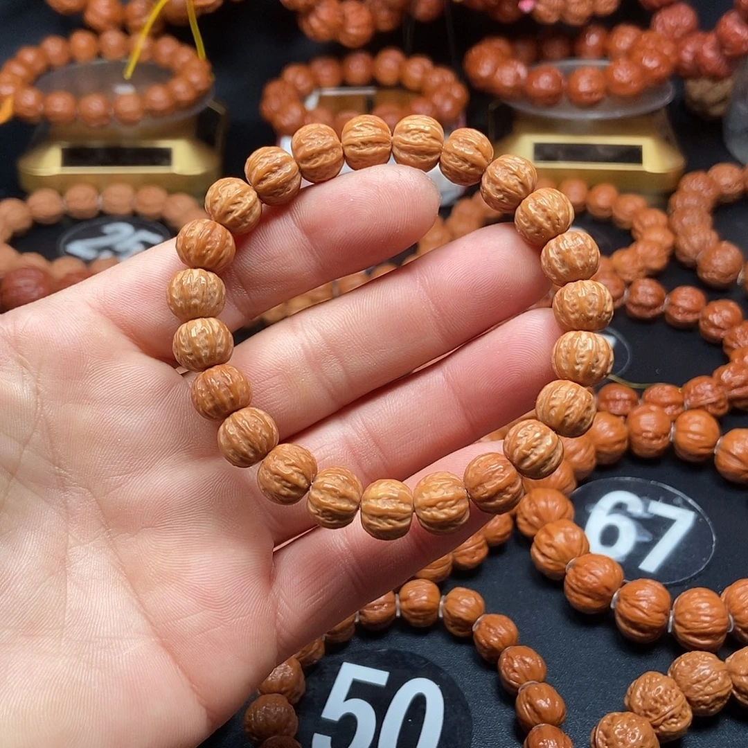 文玩核桃手串猴头11