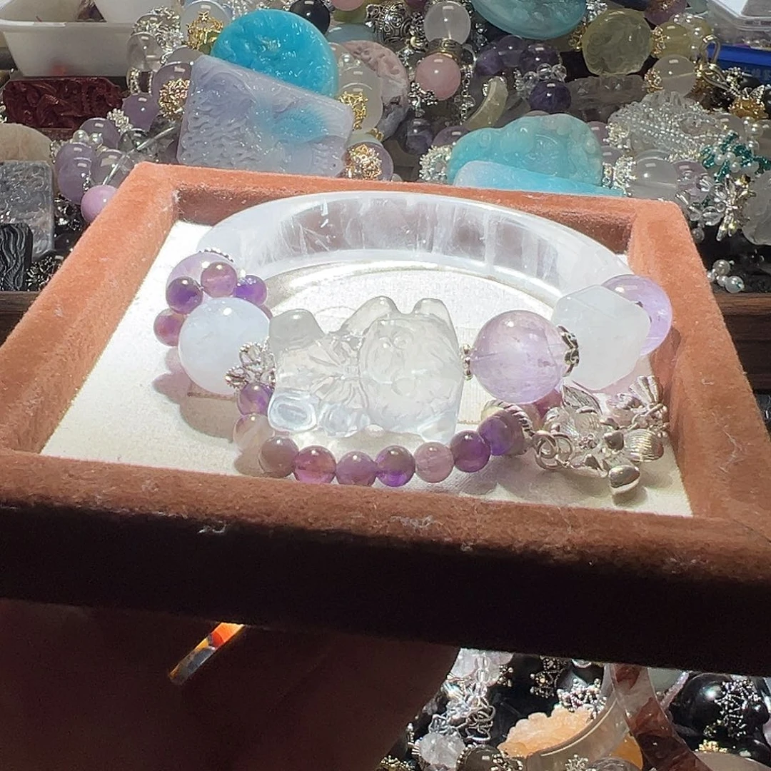 水晶手链未镶嵌水晶手链