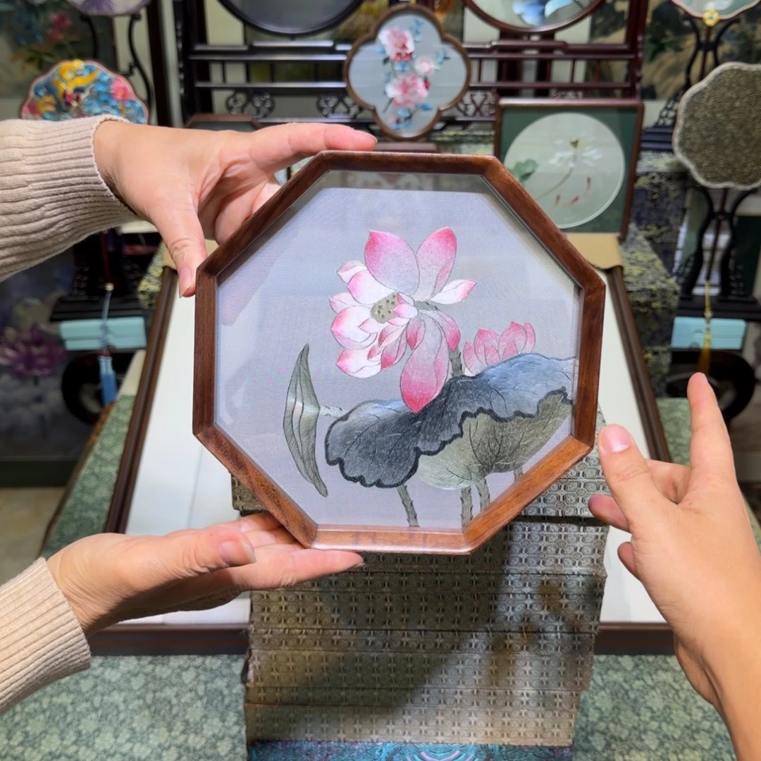 刺绣手工苏绣工艺制作技艺精湛