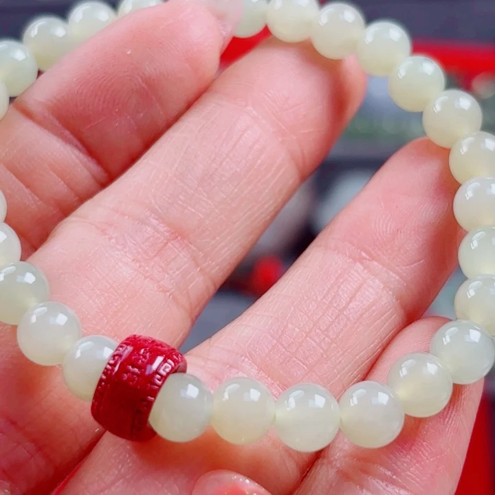 和田玉手链未镶嵌