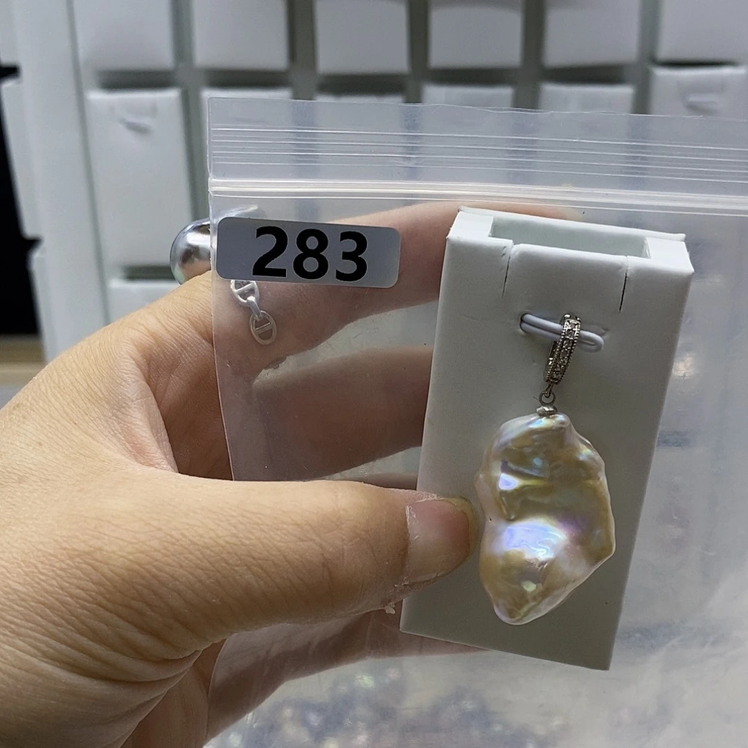 颈饰合金淡水珍珠