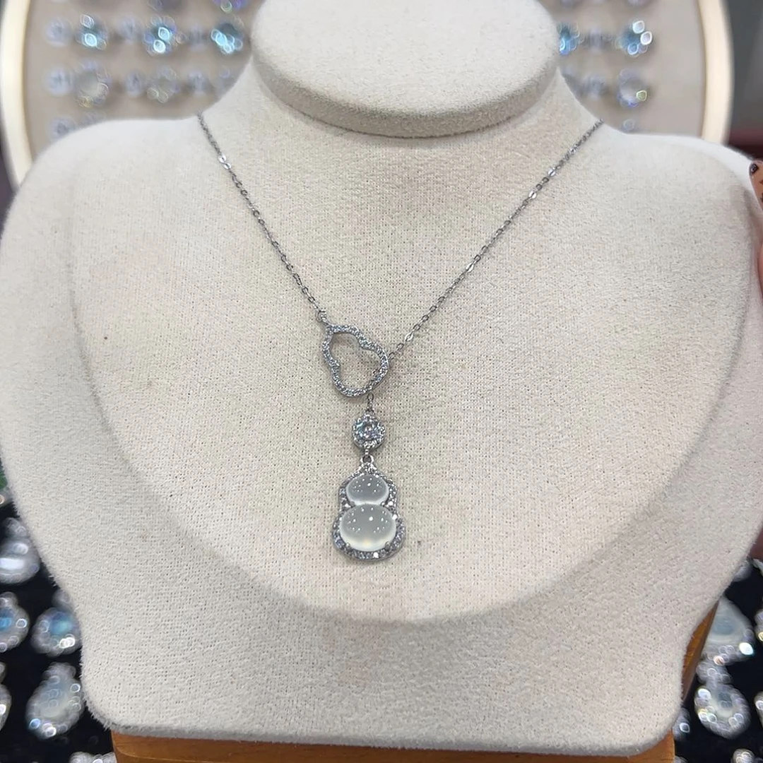 蛇纹石玉银S925镶嵌戒指