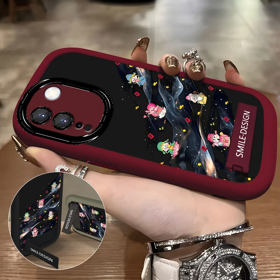 适用于【VIVO】S16/S16Pro新款时尚高级感财神到我家防摔手机壳