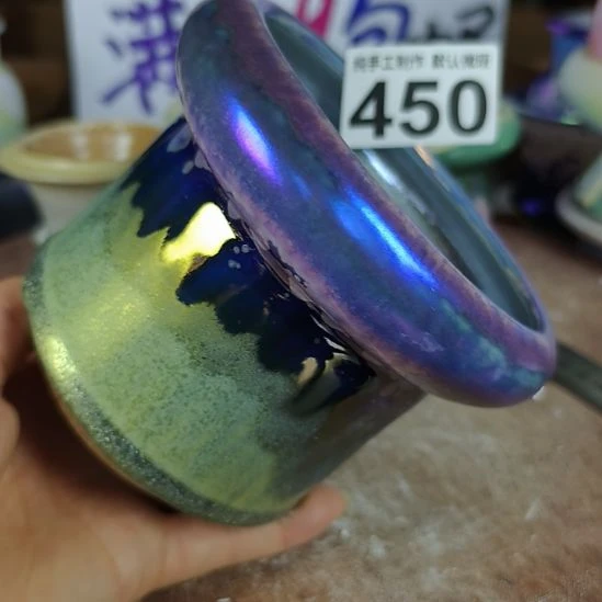 景德镇手工高温陶瓷：内口10高11