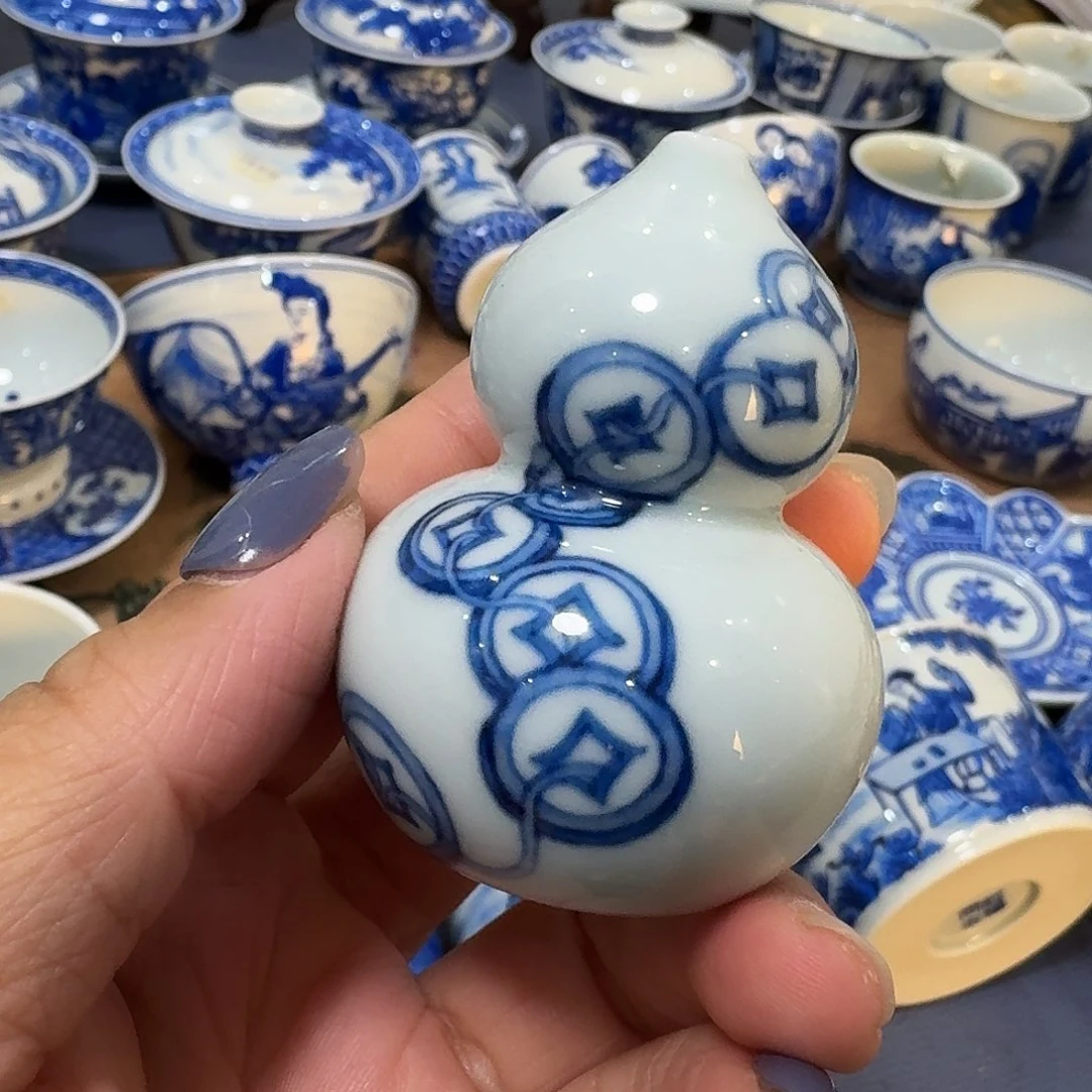 景德镇陶瓷手绘香插