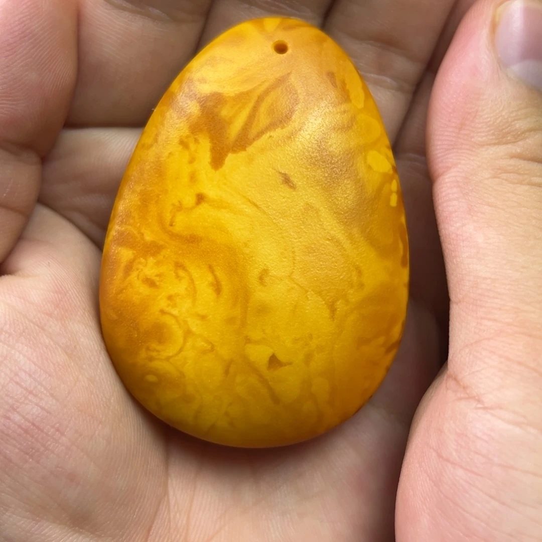蜜蜡未镶嵌吊坠(不含链)