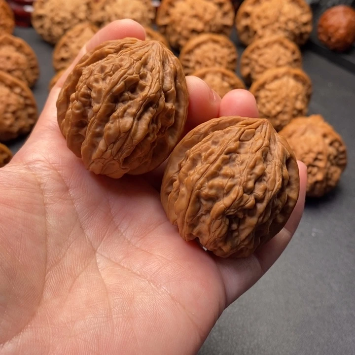 文玩核桃把件44尺佛手野核