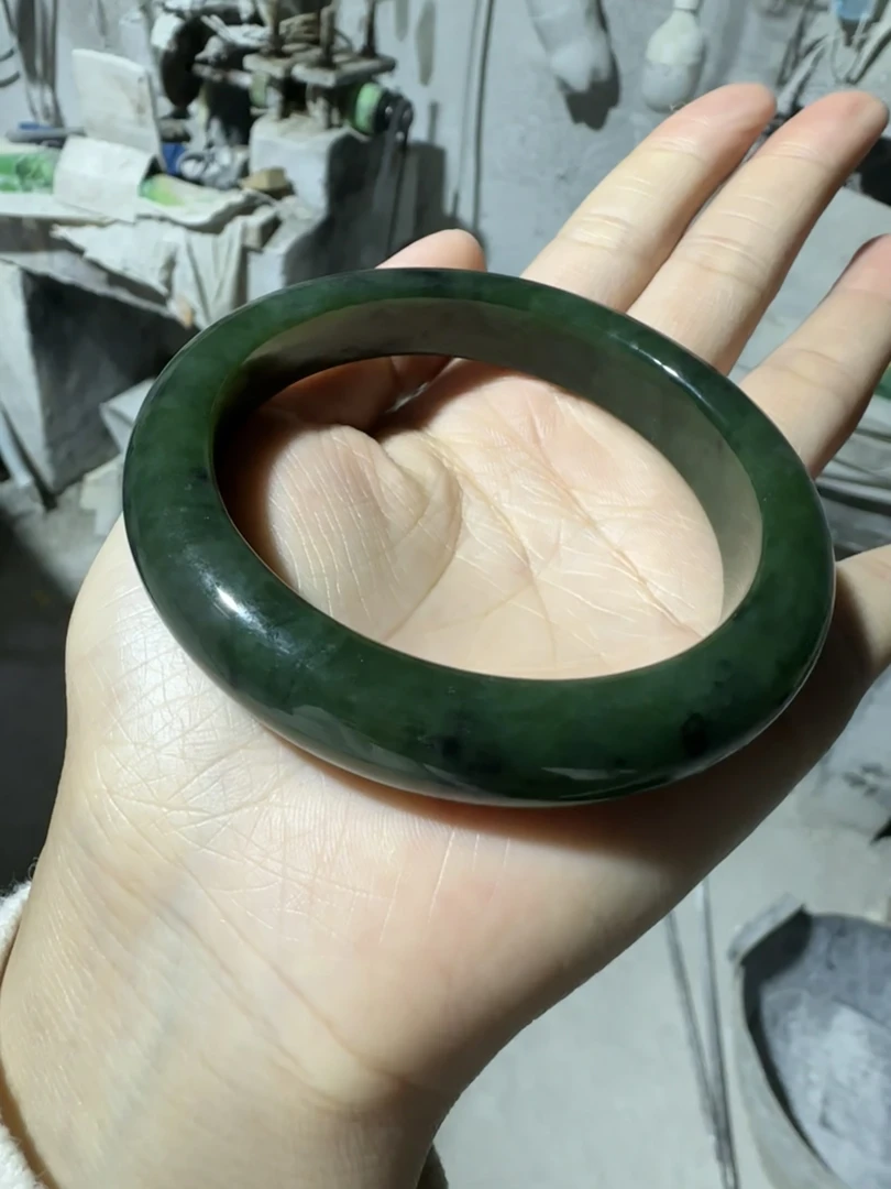 纯天然俄罗斯碧玉手镯