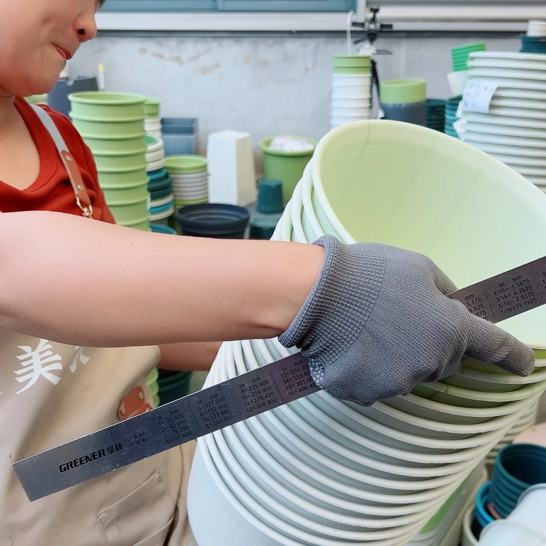 瑕疵仿陶盆B3#白色6个无托