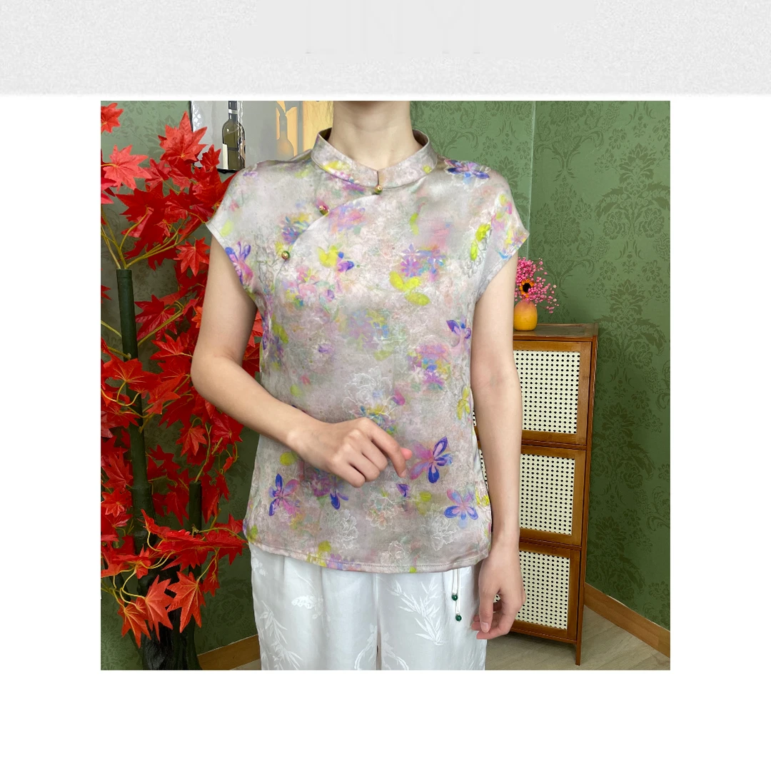 【七彩琉璃】863 新中式国风中式小衫时尚显瘦休闲上衣