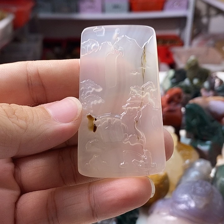 玛瑙/玉髓未镶嵌颈饰