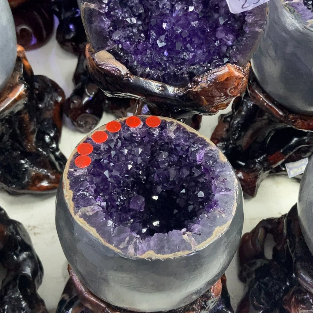 未镶嵌大型摆件（非配饰）紫晶琪