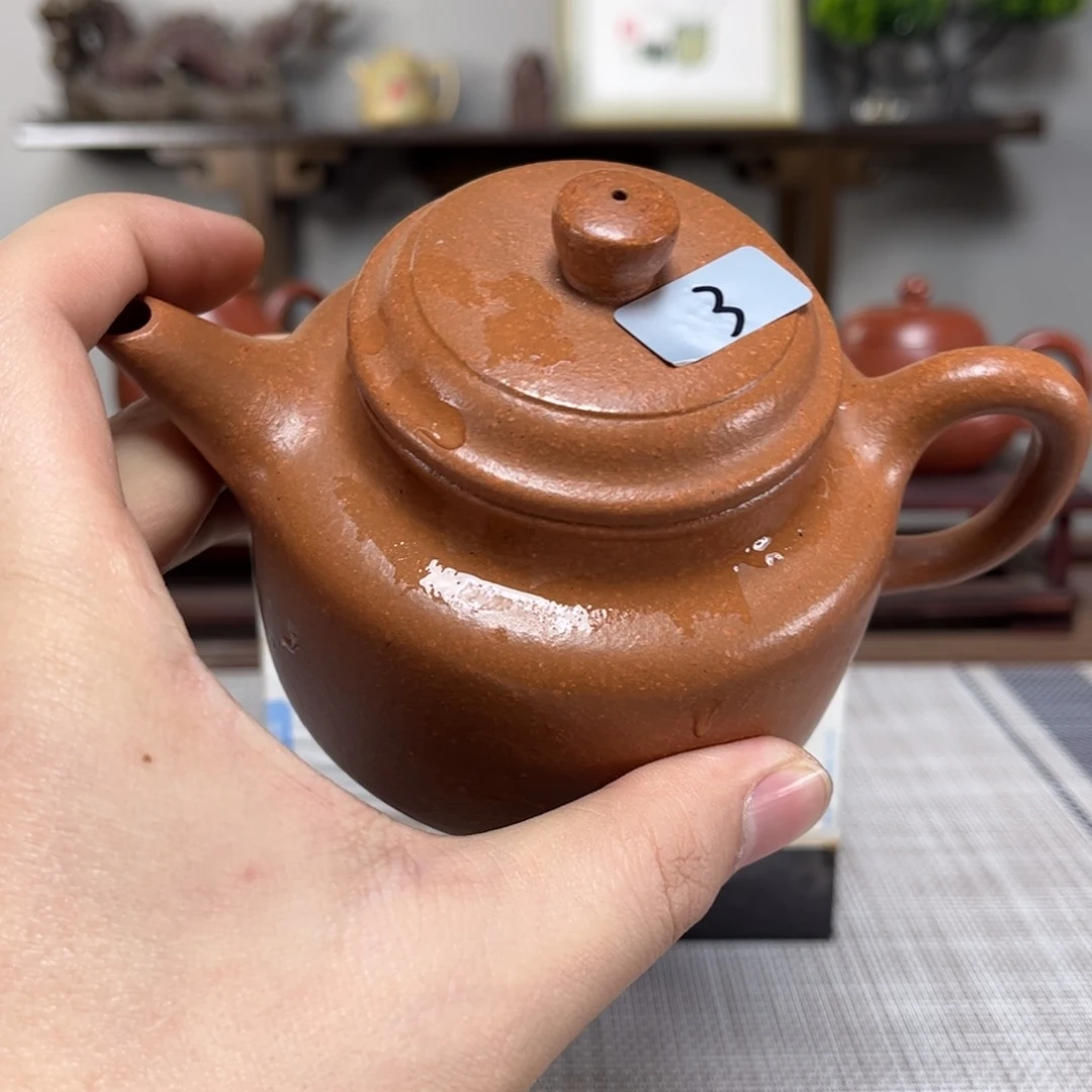 紫砂茶壶蒲****子微瑕处理