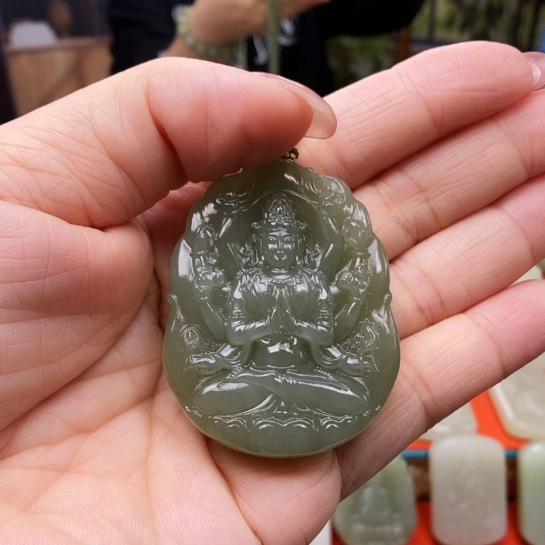 颈饰未镶嵌和田玉杨*祥