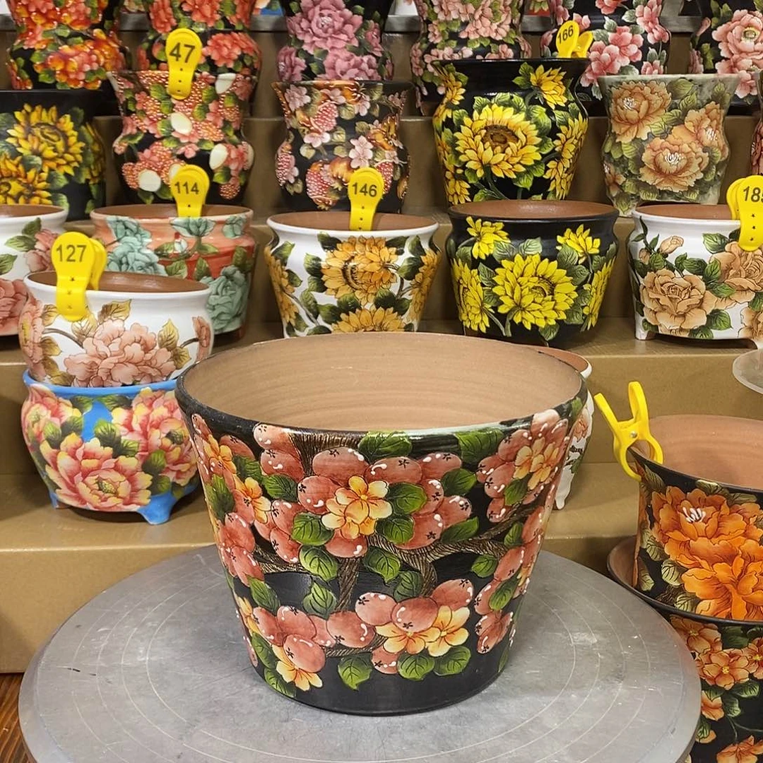 景德镇精品博采美盆20/15.5
