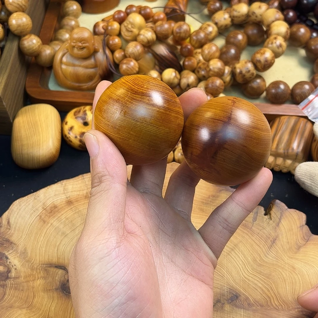 淡***味柏木（崖柏）手串/手链50瑕疵手球