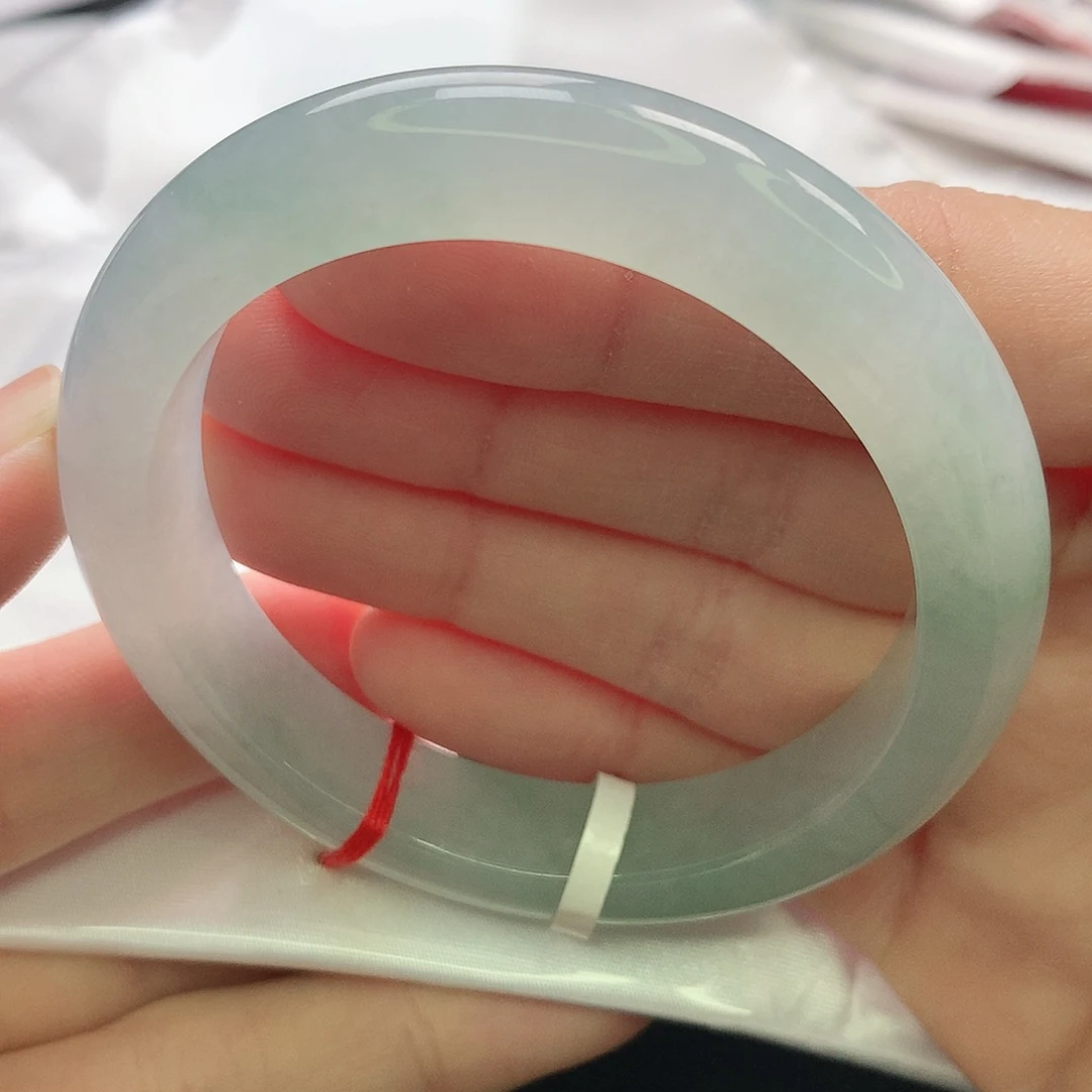 翡翠未镶嵌手镯缅甸5253