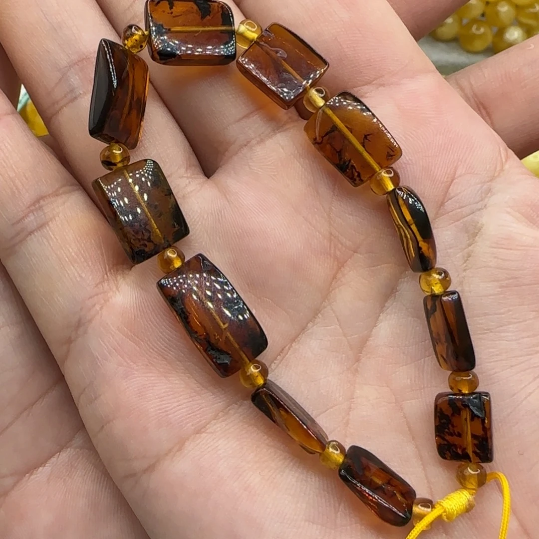 琥珀未镶嵌珠宝奇石