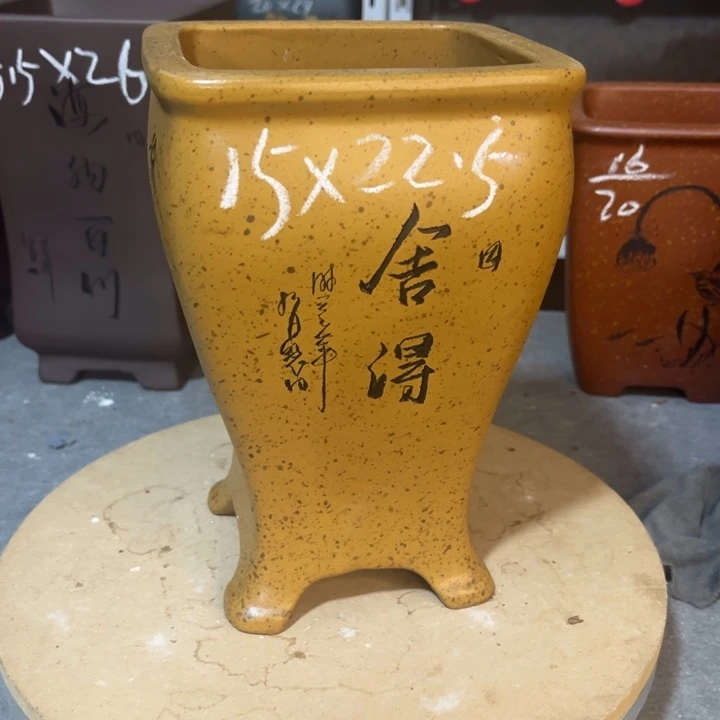 紫砂花盆宜兴紫砂