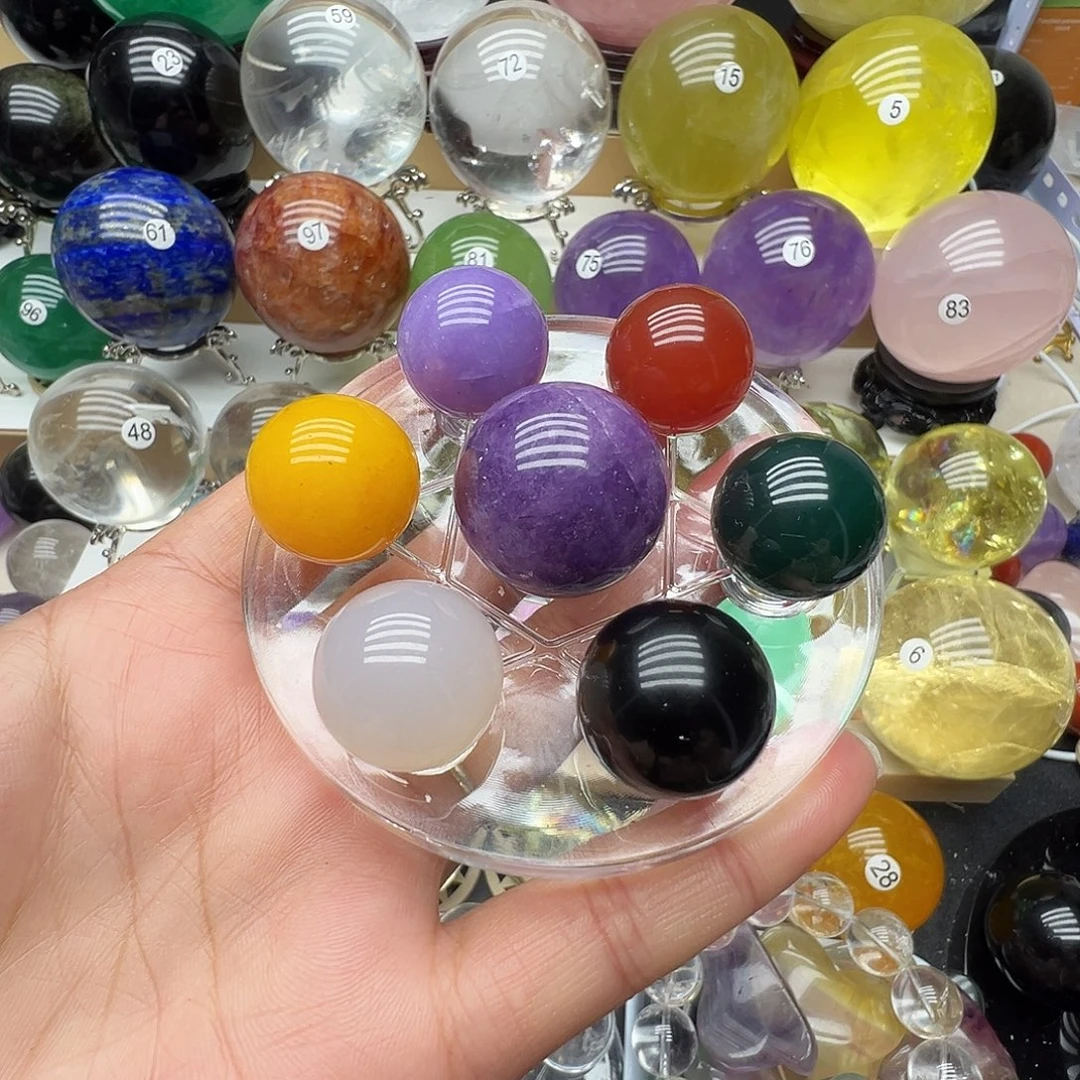 水晶未镶嵌珠宝半成品