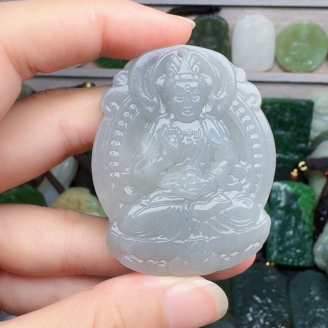 颈饰未镶嵌和田玉