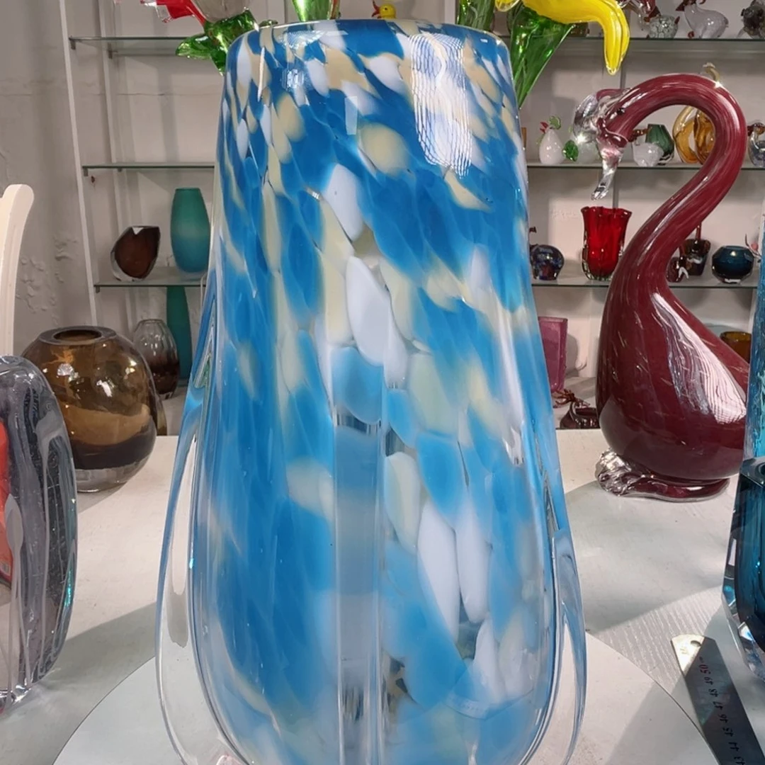 31 高轻奢琉璃花器福利正常手工痕迹