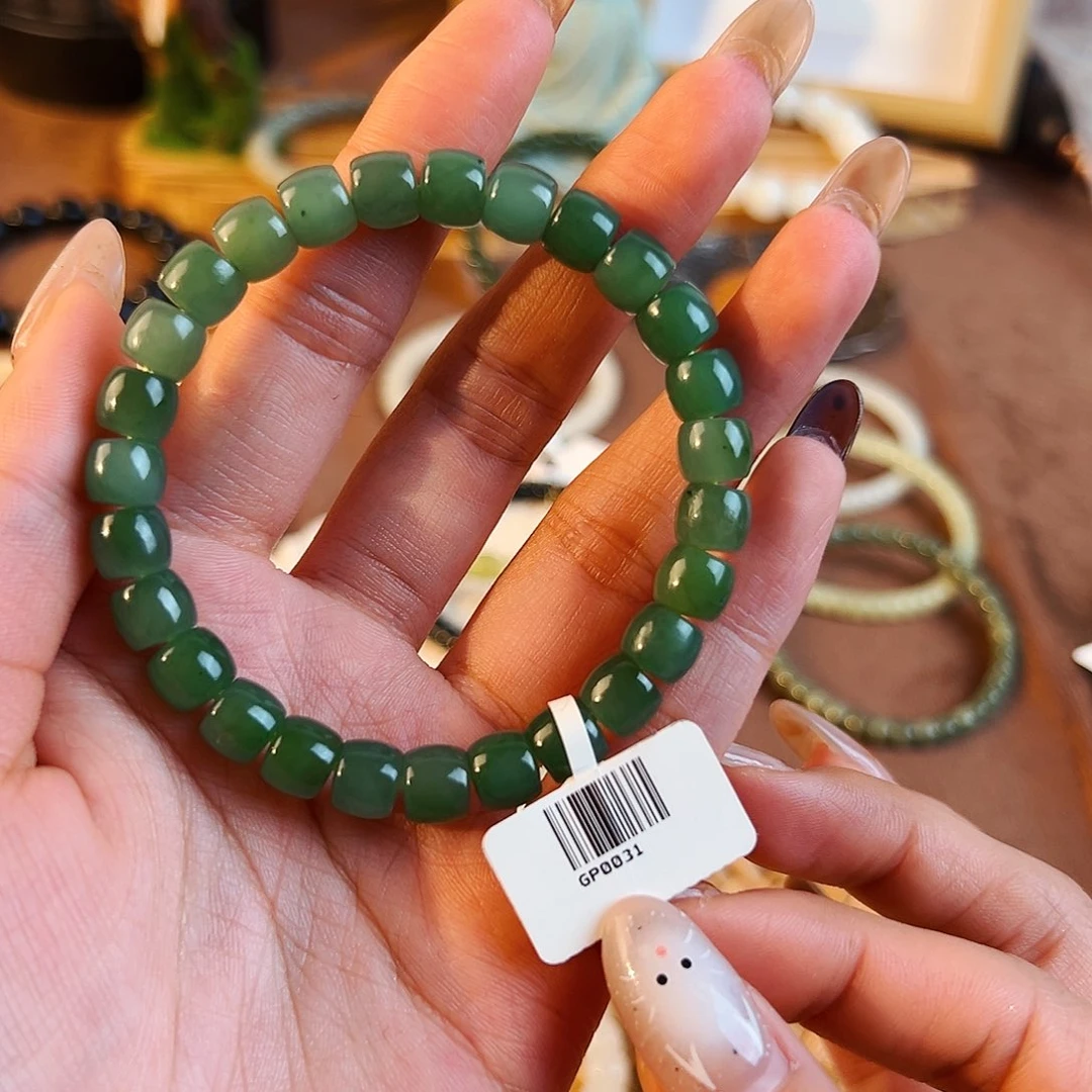 和田玉未镶嵌手串